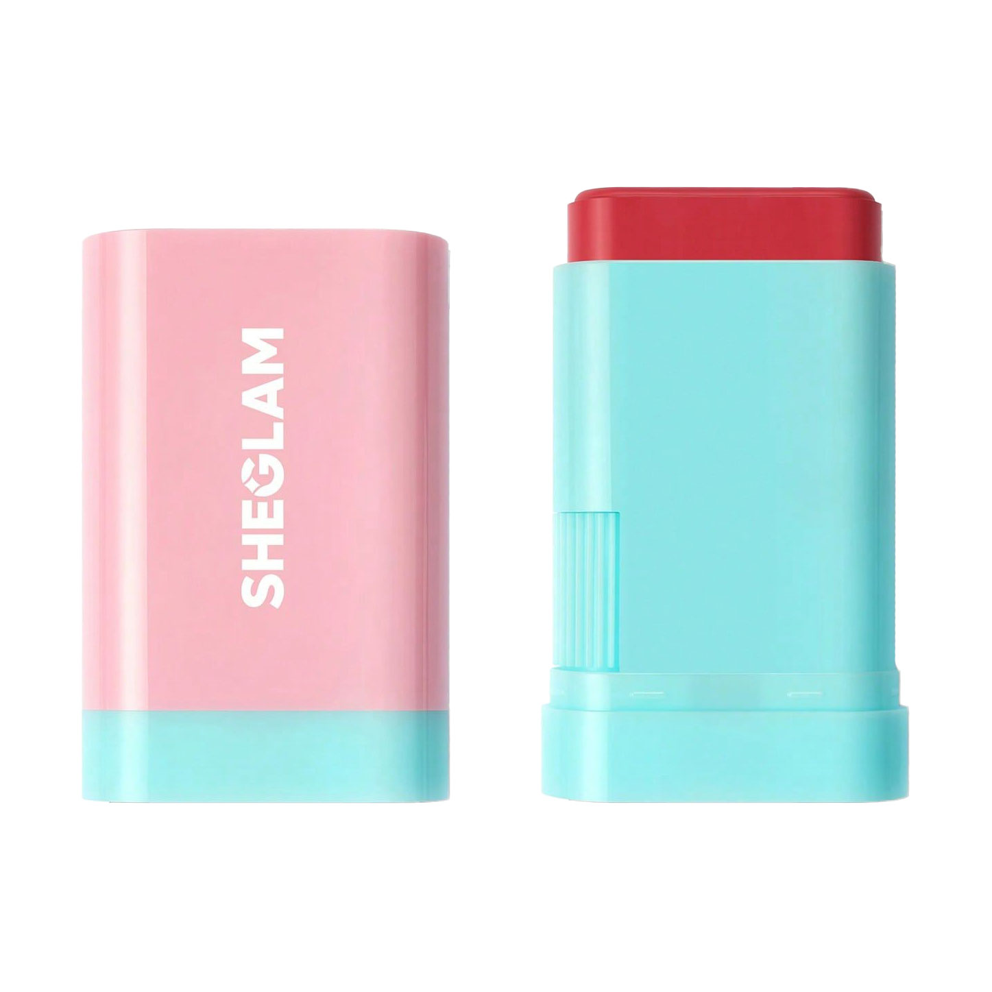 Рум'яна-стік для обличчя Sheglam Glass Glow Blush Stick, Cherry Express, 15 г